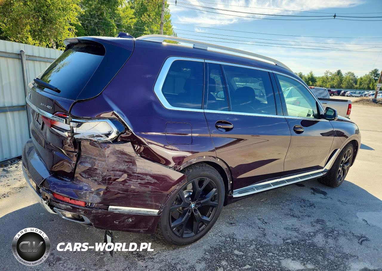 2020 BMW X7 xDrive40I VIN:5UXCW2C01L9D15619 - 3