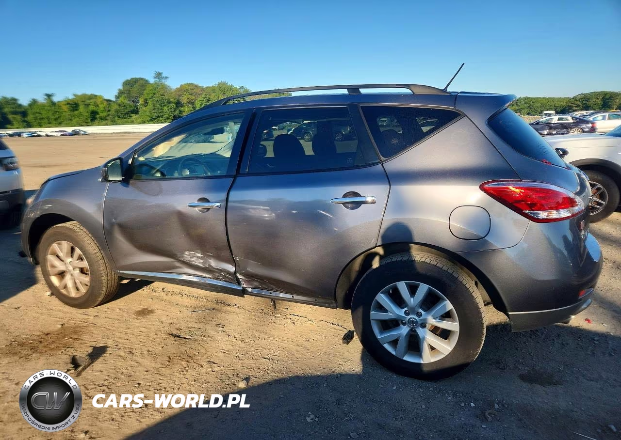 2013 Nissan Murano S VIN:JN8AZ1MW7DW311074 - 2