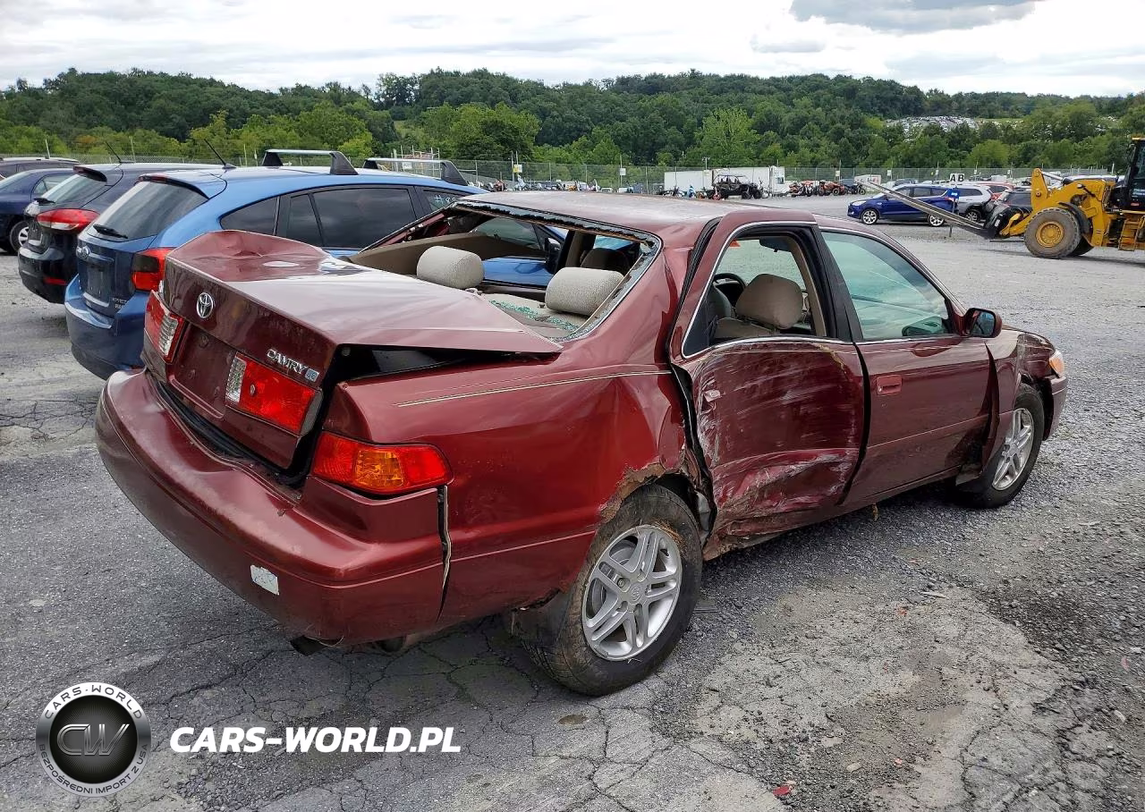 2001 Toyota Camry Le VIN:4T1BG22K61U101855 - 3