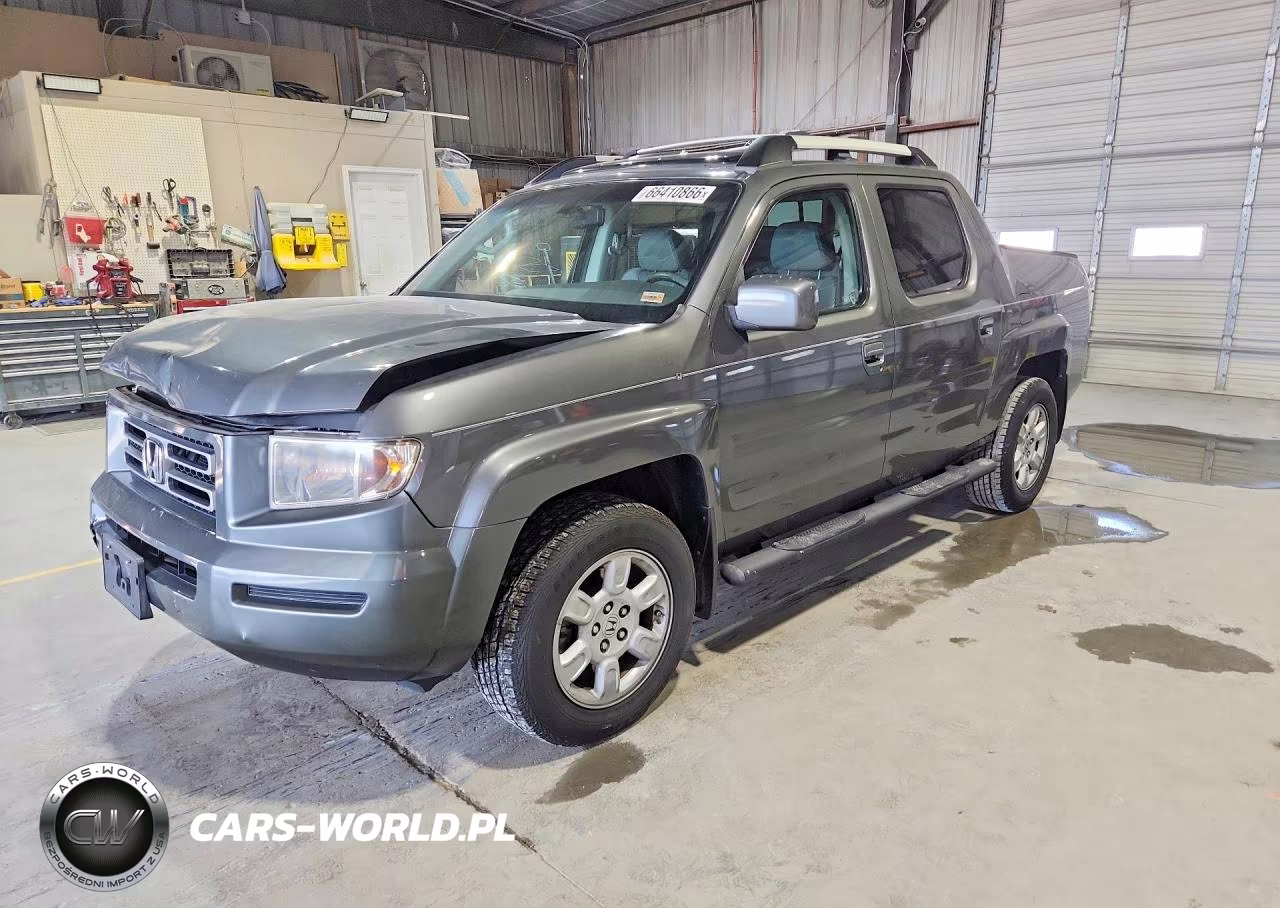 2007 Honda Ridgeline Rtl VIN:2HJYK16587H504741 - 1