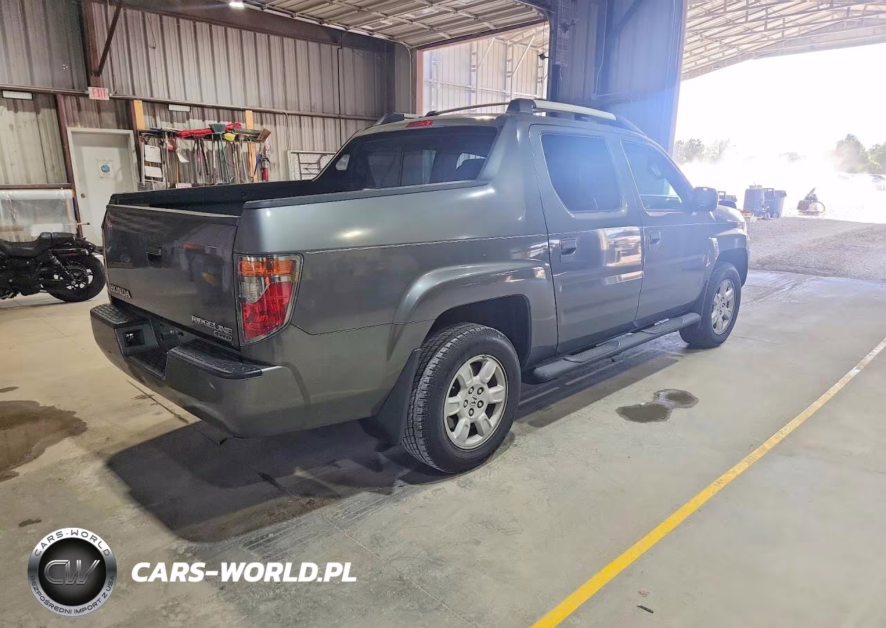 2007 Honda Ridgeline Rtl VIN:2HJYK16587H504741 - 3