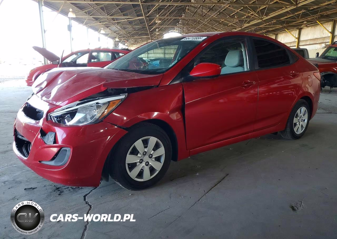 2016 Hyundai Accent Se VIN:KMHCT4AE1GU067341 - 1