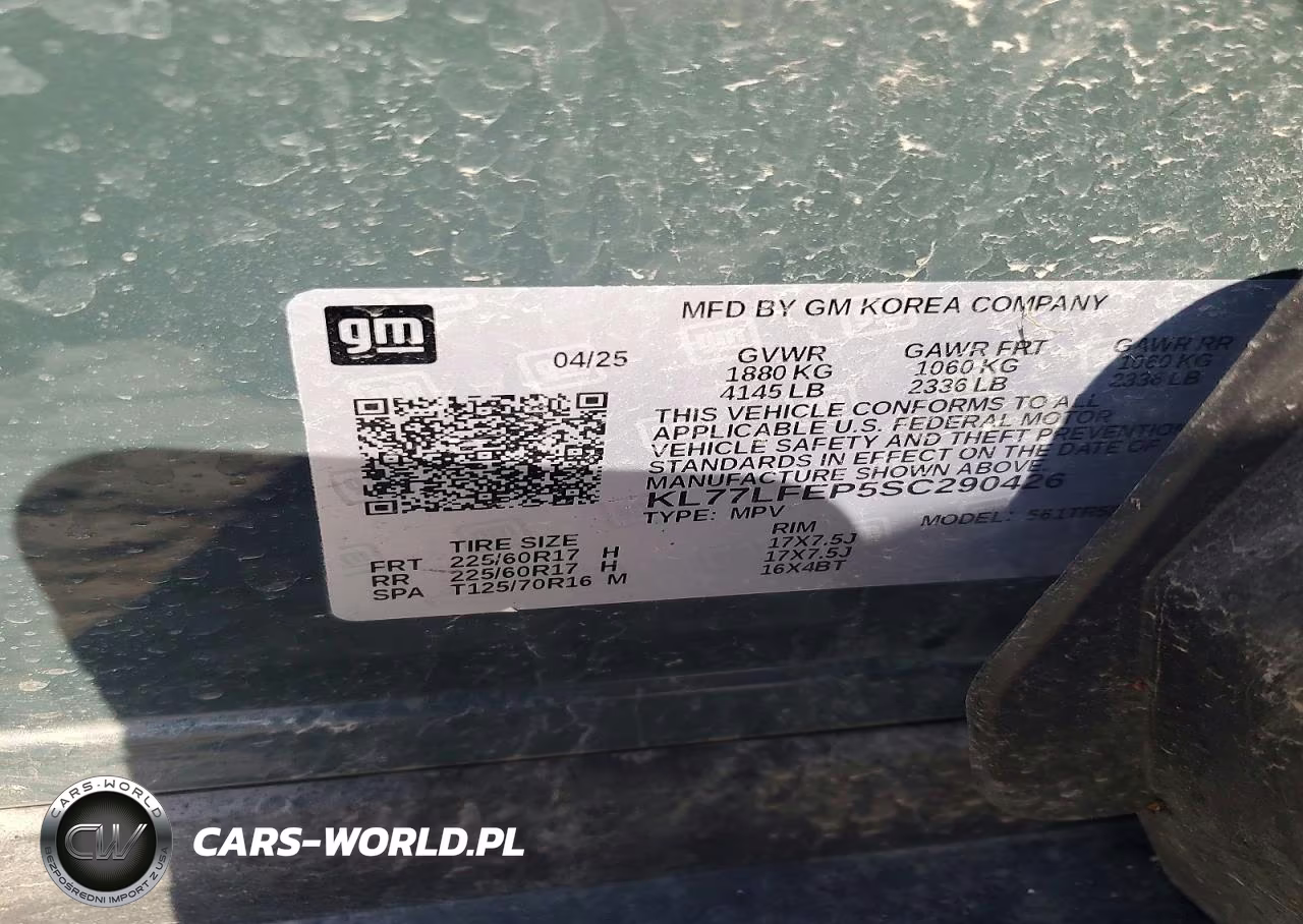 2025 Chevrolet Trax Ls VIN:KL77LFEP5SC290426 - 13