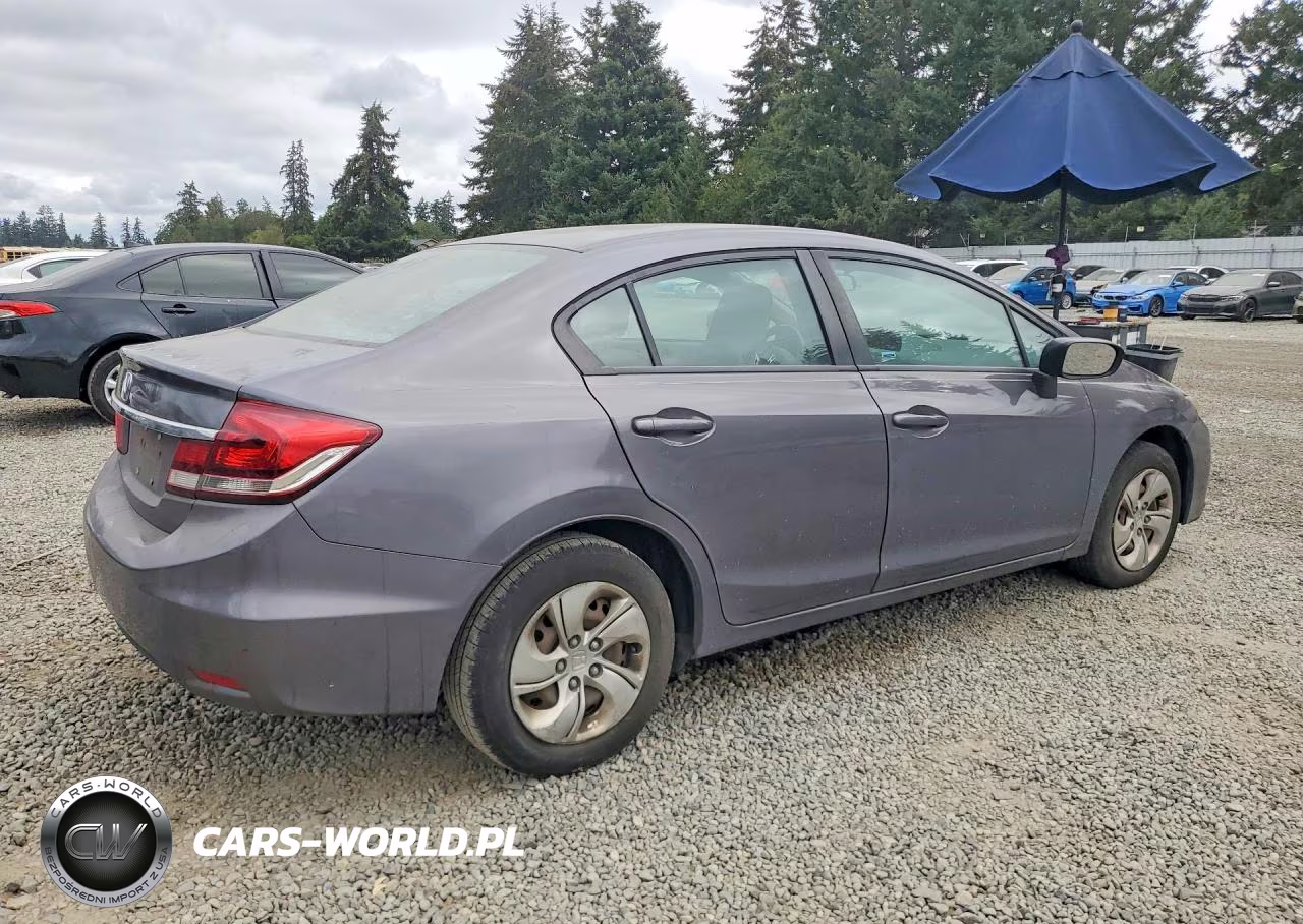 2015 Honda Civic Lx VIN:19XFB2F51FE295550 - 3