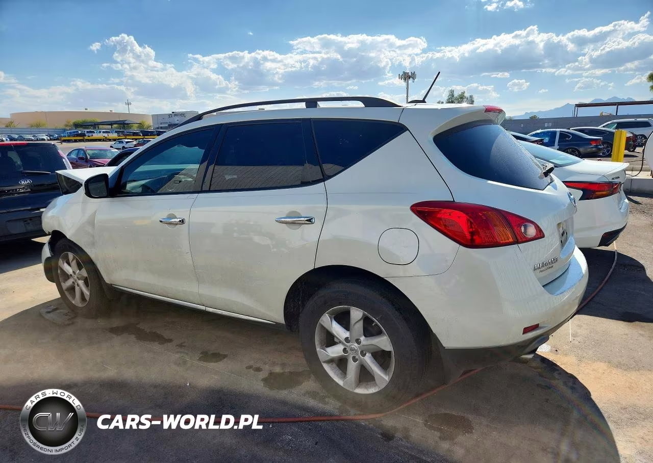 2009 Nissan Murano S VIN:JN8AZ18U49W025411 - 2