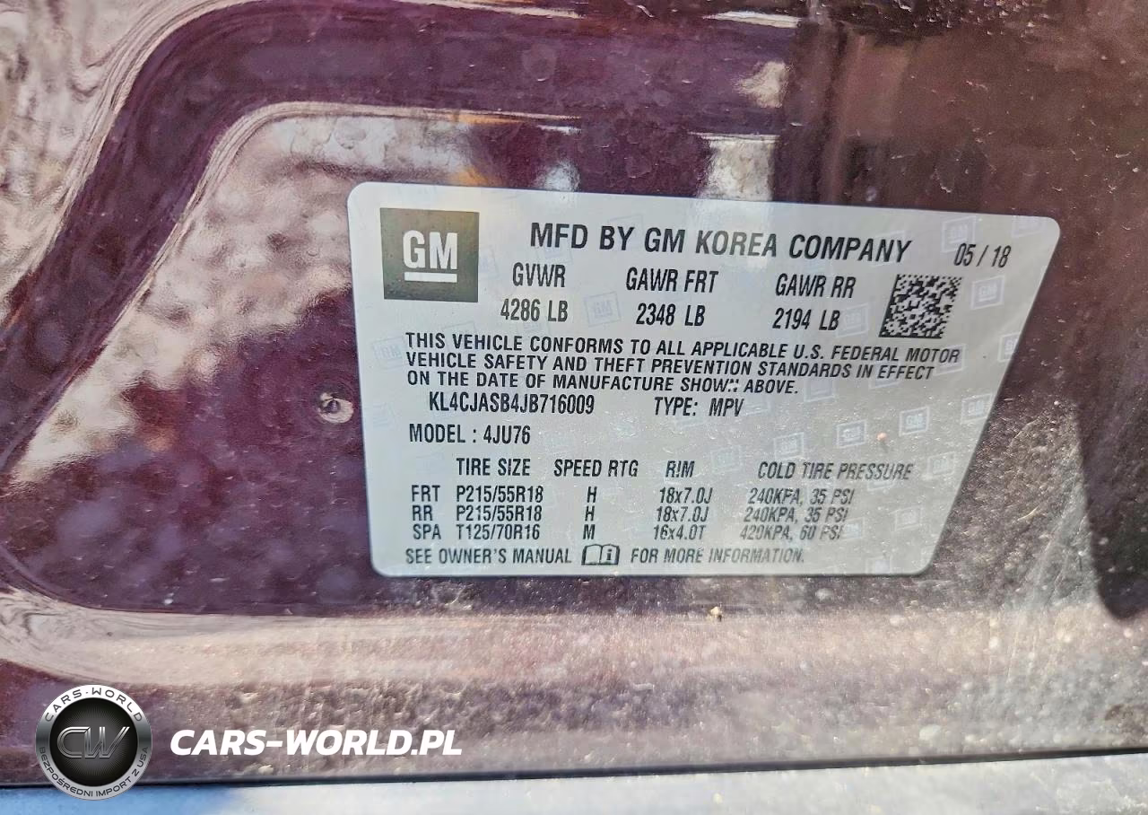 2018 Buick Encore Preferred VIN:KL4CJASB4JB716009 - 13