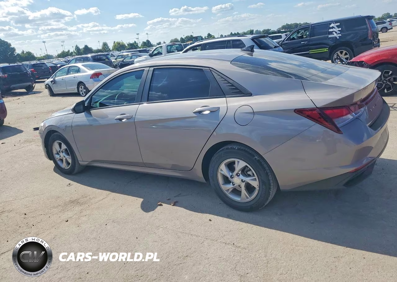 2021 Hyundai Elantra Se VIN:KMHLL4AG7MU111002 - 2