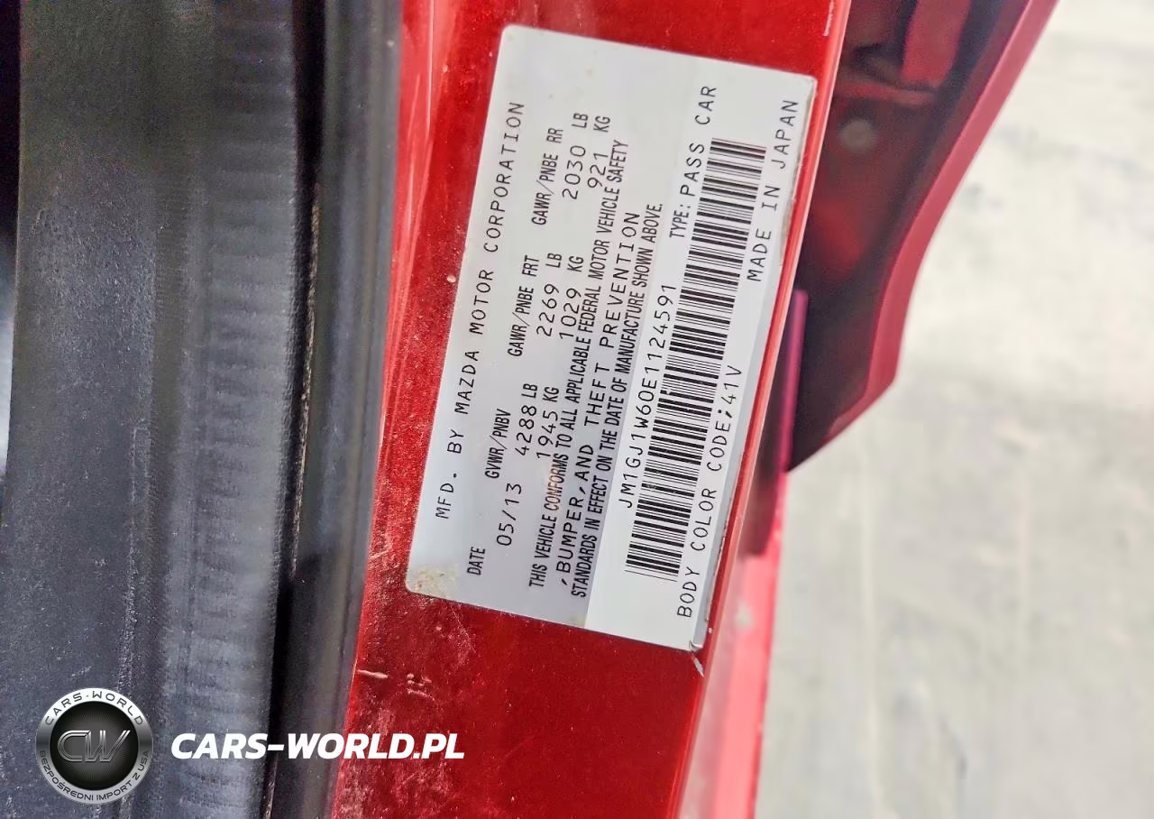 2014 Mazda 6 Grand Touring VIN:JM1GJ1W60E1124591 - 12