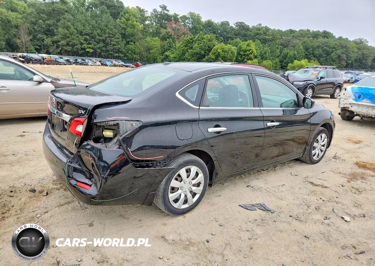 2015 Nissan Sentra Sv VIN:3N1AB7AP7FL688550 - 3