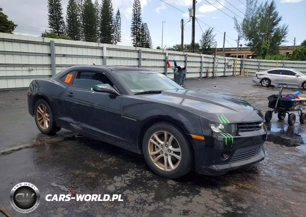2015 Chevrolet Camaro Ls VIN:2G1FB1E33F9187836 - 4