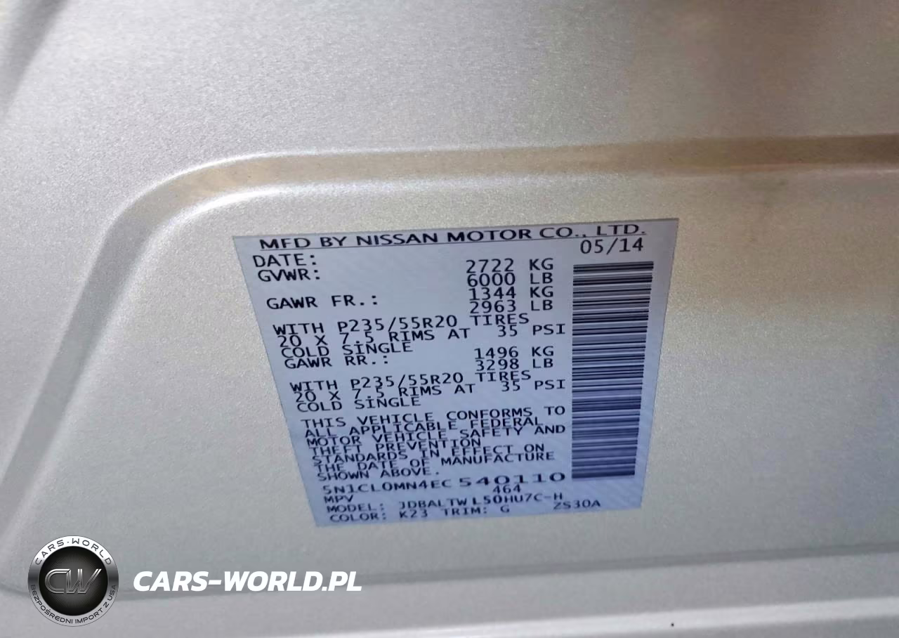 2014 Infiniti Qx60 Hybrid VIN:5N1CL0MN4EC540110 - 13