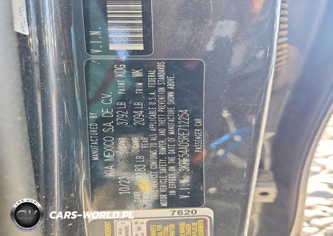 2024 Kia Forte Gt Line VIN:3KPF54AD5RE712254 - 12