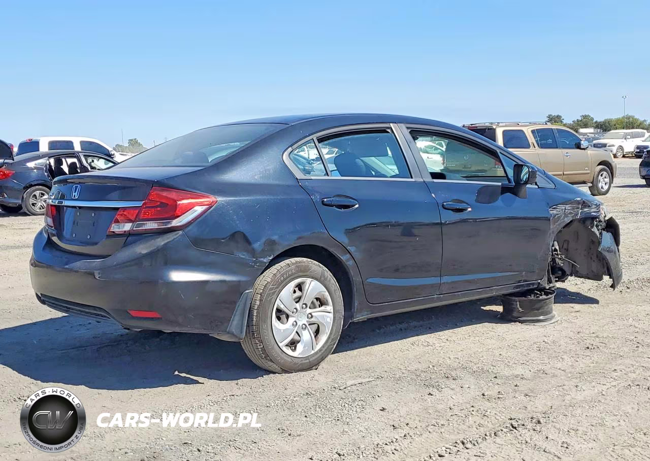 2014 Honda Civic Lx VIN:19XFB2F51EE273644 - 3