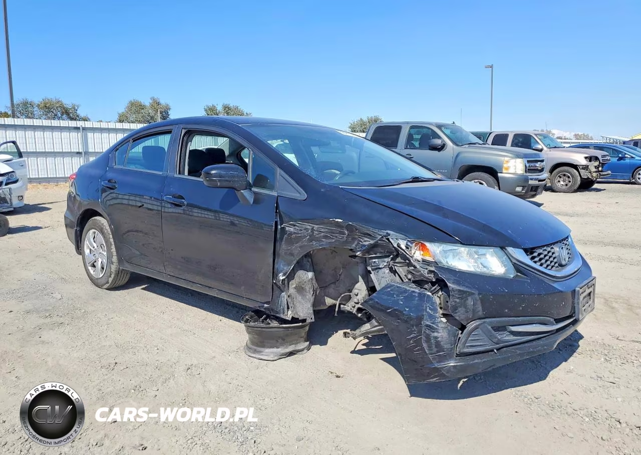 2014 Honda Civic Lx VIN:19XFB2F51EE273644 - 4