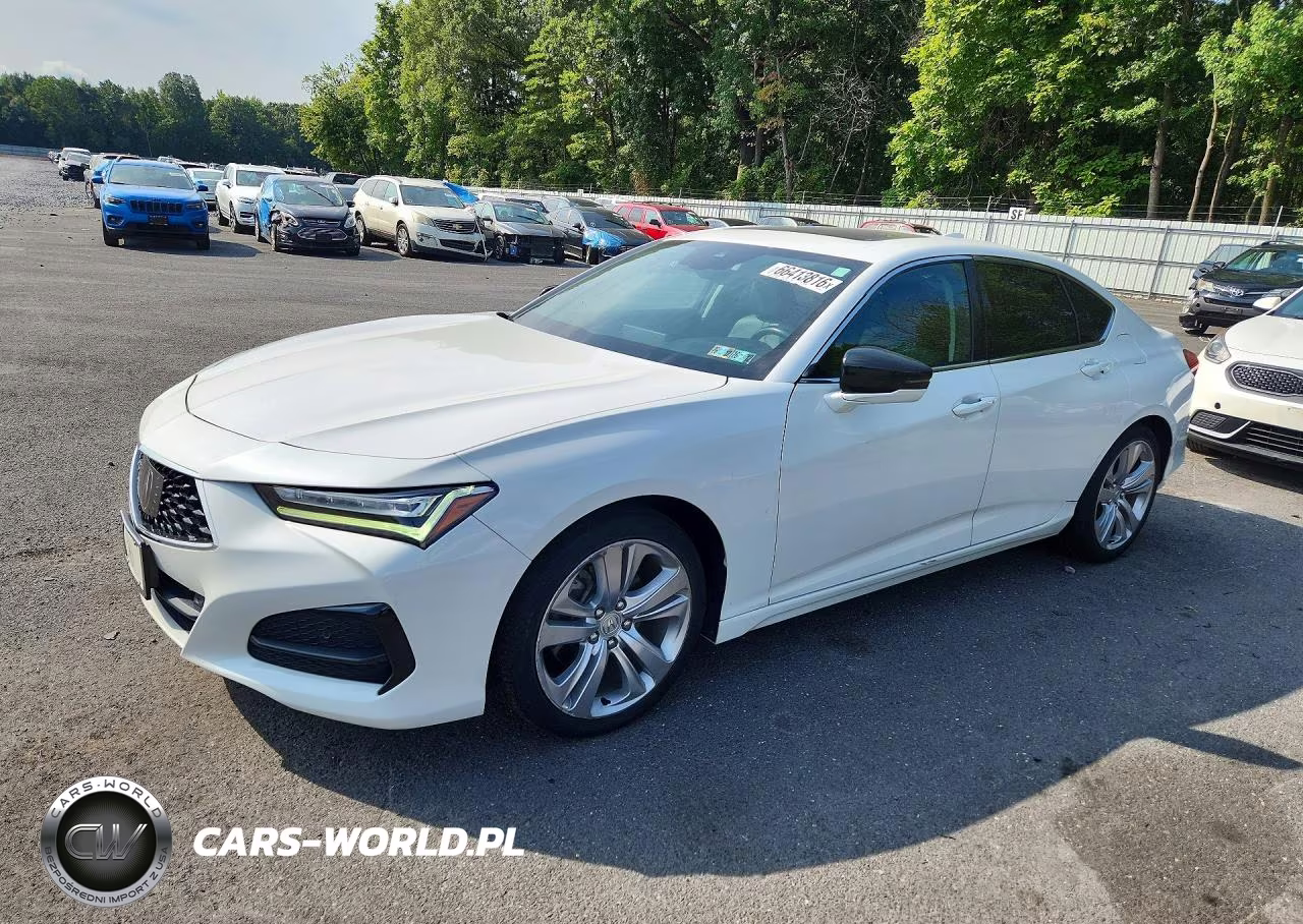 2021 Acura Tlx Technology VIN:19UUB5F47MA001618 - 1