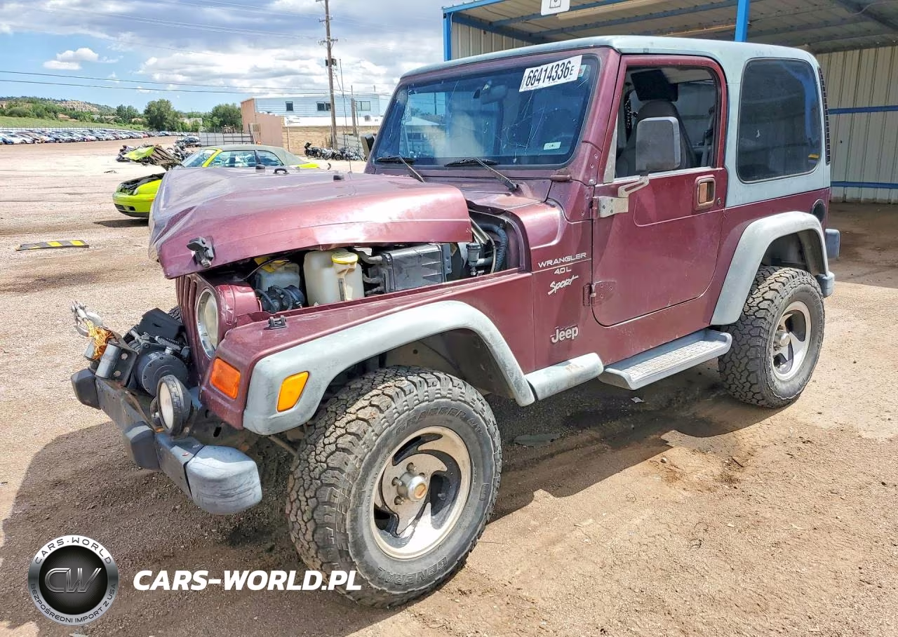 2001 Jeep Wrangler - Tj Sport VIN:1J4FA49S71P303301 - 1