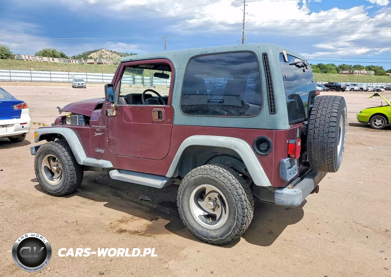 2001 Jeep Wrangler - Tj Sport VIN:1J4FA49S71P303301 - 2