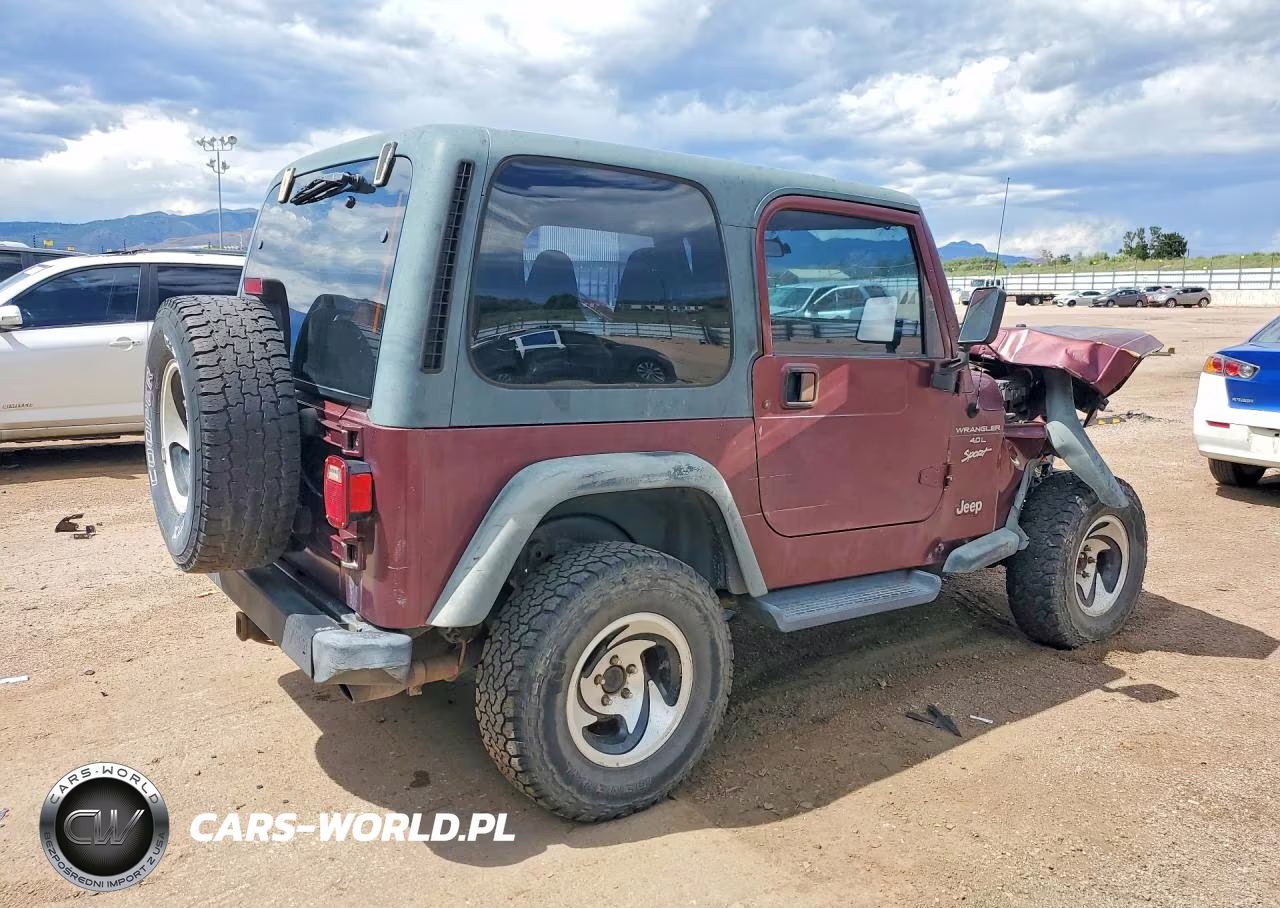 2001 Jeep Wrangler - Tj Sport VIN:1J4FA49S71P303301 - 3