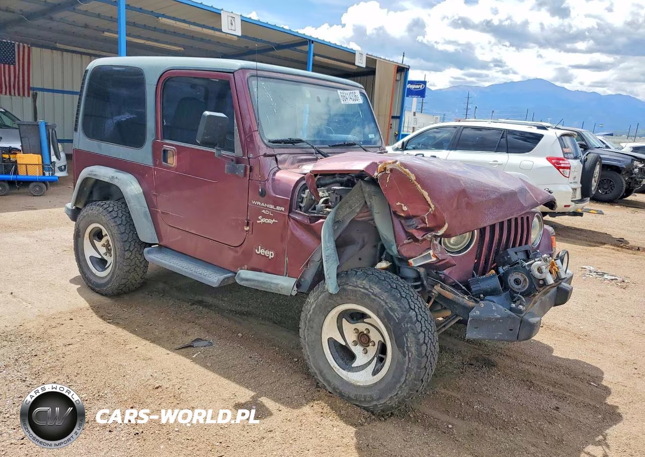 2001 Jeep Wrangler - Tj Sport VIN:1J4FA49S71P303301 - 4