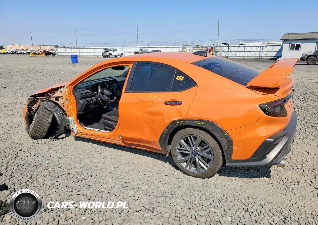 2022 Subaru Wrx VIN:JF1VBAB68N8015741 - 2