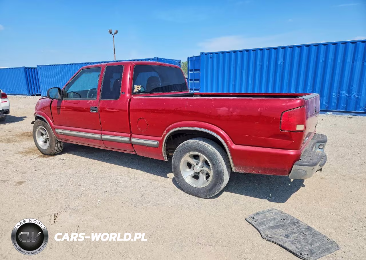 2001 Chevrolet S-10 Ls VIN:1GCCS19W618124300 - 2