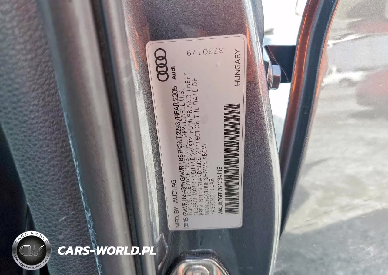 2016 Audi A3 Premium VIN:WAUA7GFF7G1034118 - 12