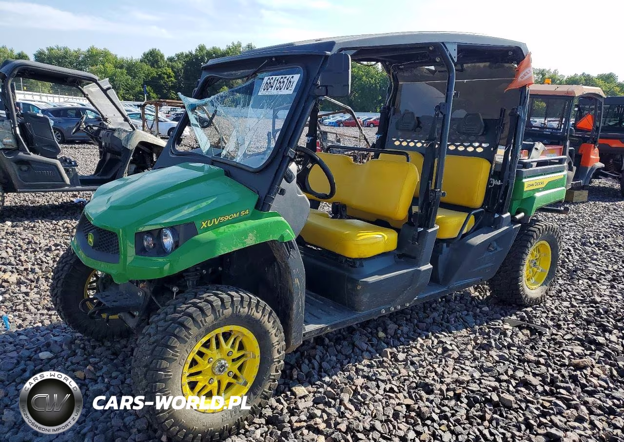 2021 John Deere Xuv590M S4 Utility Vehicle VIN:1M0590MBLNM050090 - 2