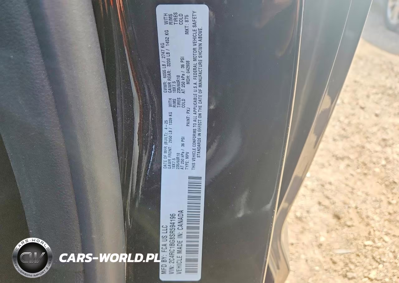 2025 Chrysler Pacifica Select VIN:2C4RC1BG8SR594196 - 13