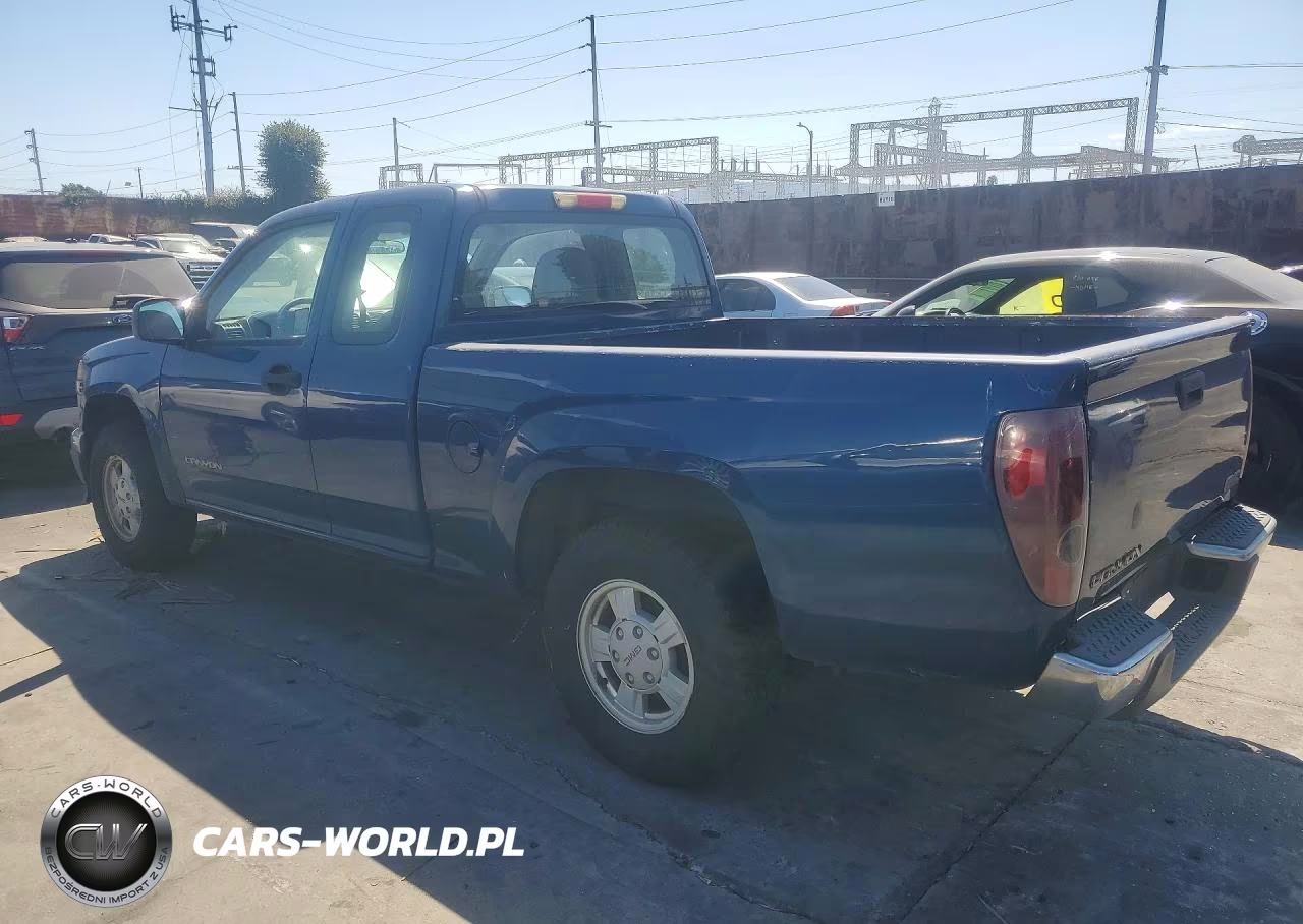 2005 GMC Canyon VIN:1GTCS198158239801 - 2