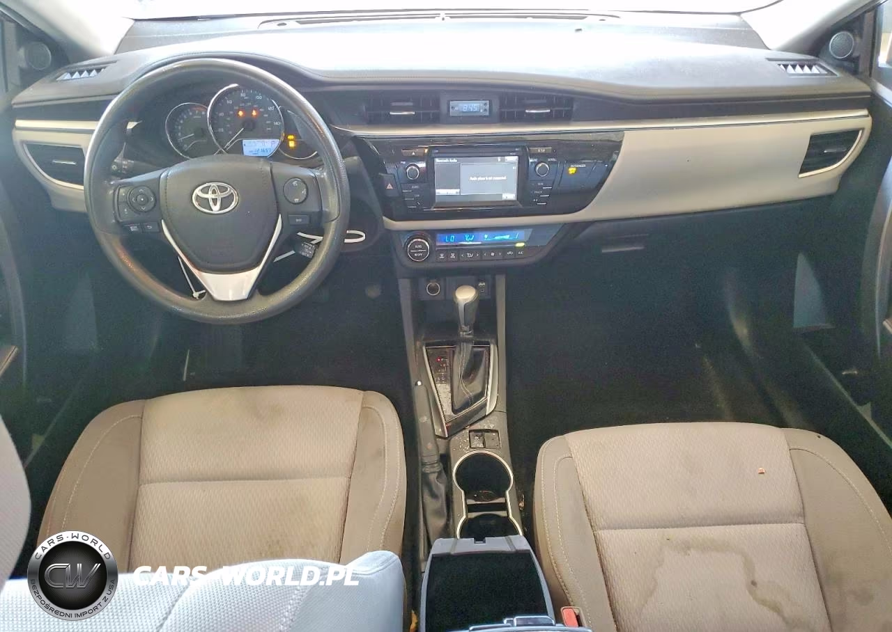2015 Toyota Corolla Le VIN:5YFBURHE0FP228581 - 8