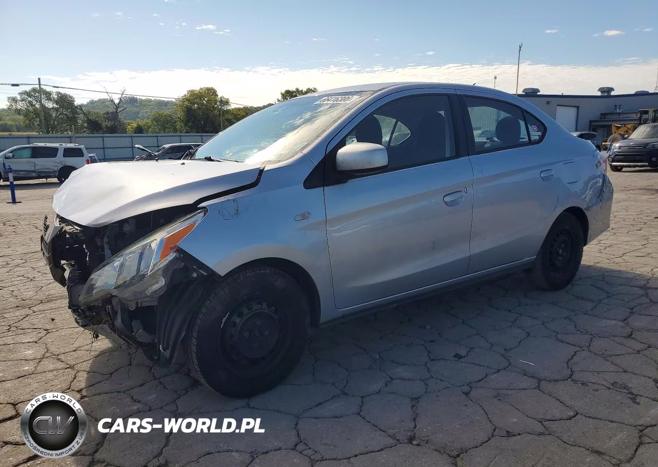 2021 Mitsubishi Mirage G4 Es VIN:ML32FUFJ8MHF03089 - 1