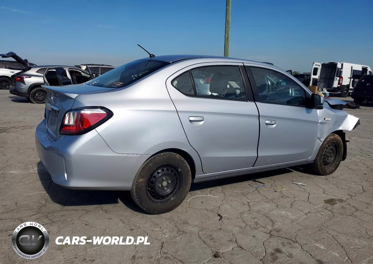 2021 Mitsubishi Mirage G4 Es VIN:ML32FUFJ8MHF03089 - 3