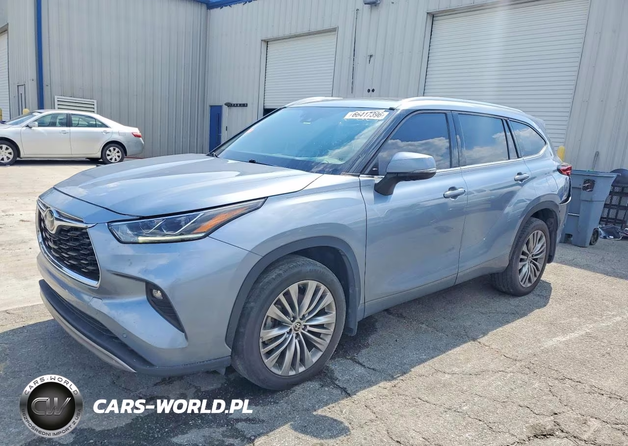 2021 Toyota Highlander Platinum VIN:5TDFZRBH8MS111440 - 1