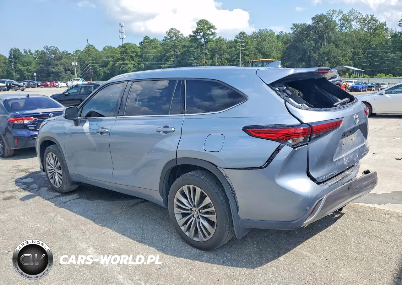 2021 Toyota Highlander Platinum VIN:5TDFZRBH8MS111440 - 2