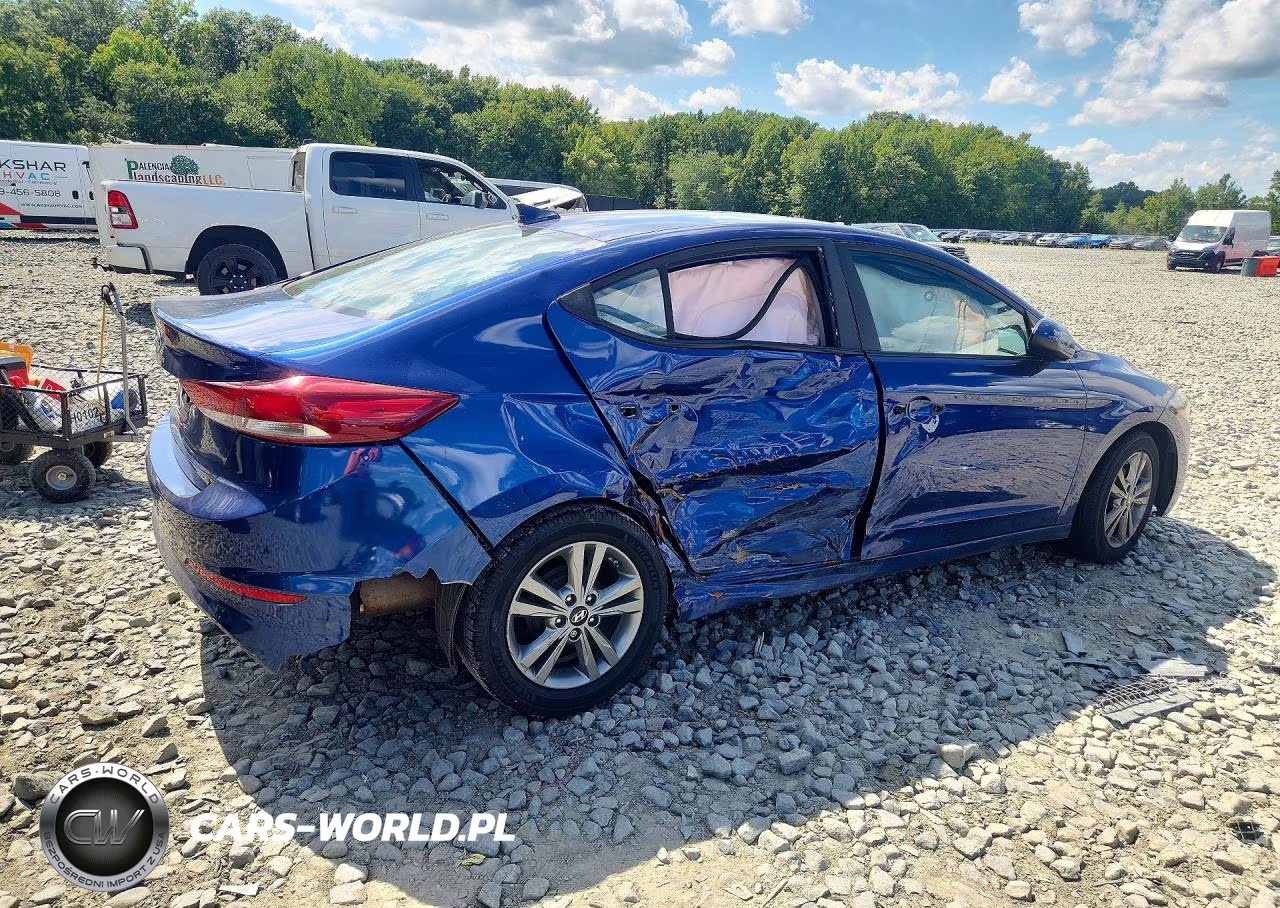 2017 Hyundai Elantra Se VIN:5NPD84LF7HH098427 - 3