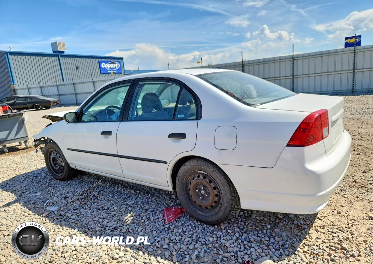 2004 Honda Civic Dx Vp VIN:2HGES16354H547596 - 2