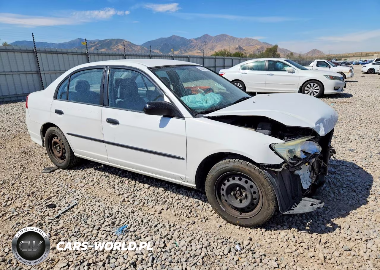 2004 Honda Civic Dx Vp VIN:2HGES16354H547596 - 4