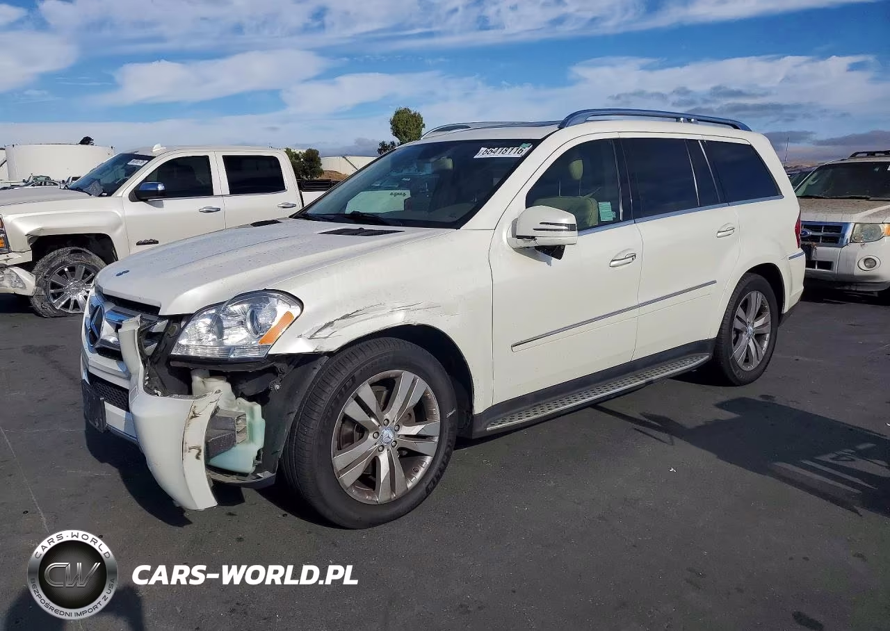 2012 Mercedes-Benz Gl 450 4Matic VIN:4JGBF7BE9CA771589 - 1