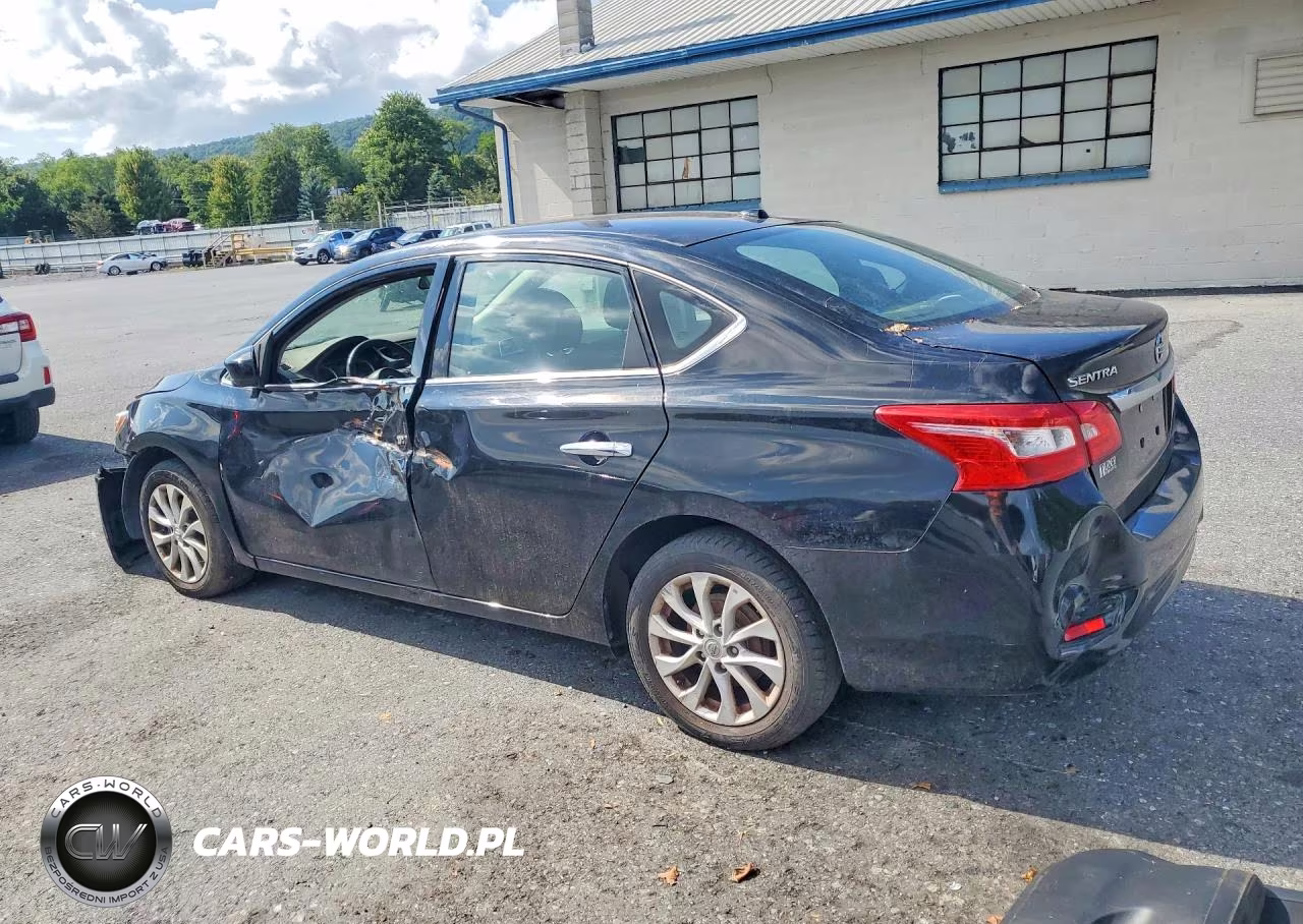 2019 Nissan Sentra Sv VIN:3N1AB7AP2KL604452 - 2