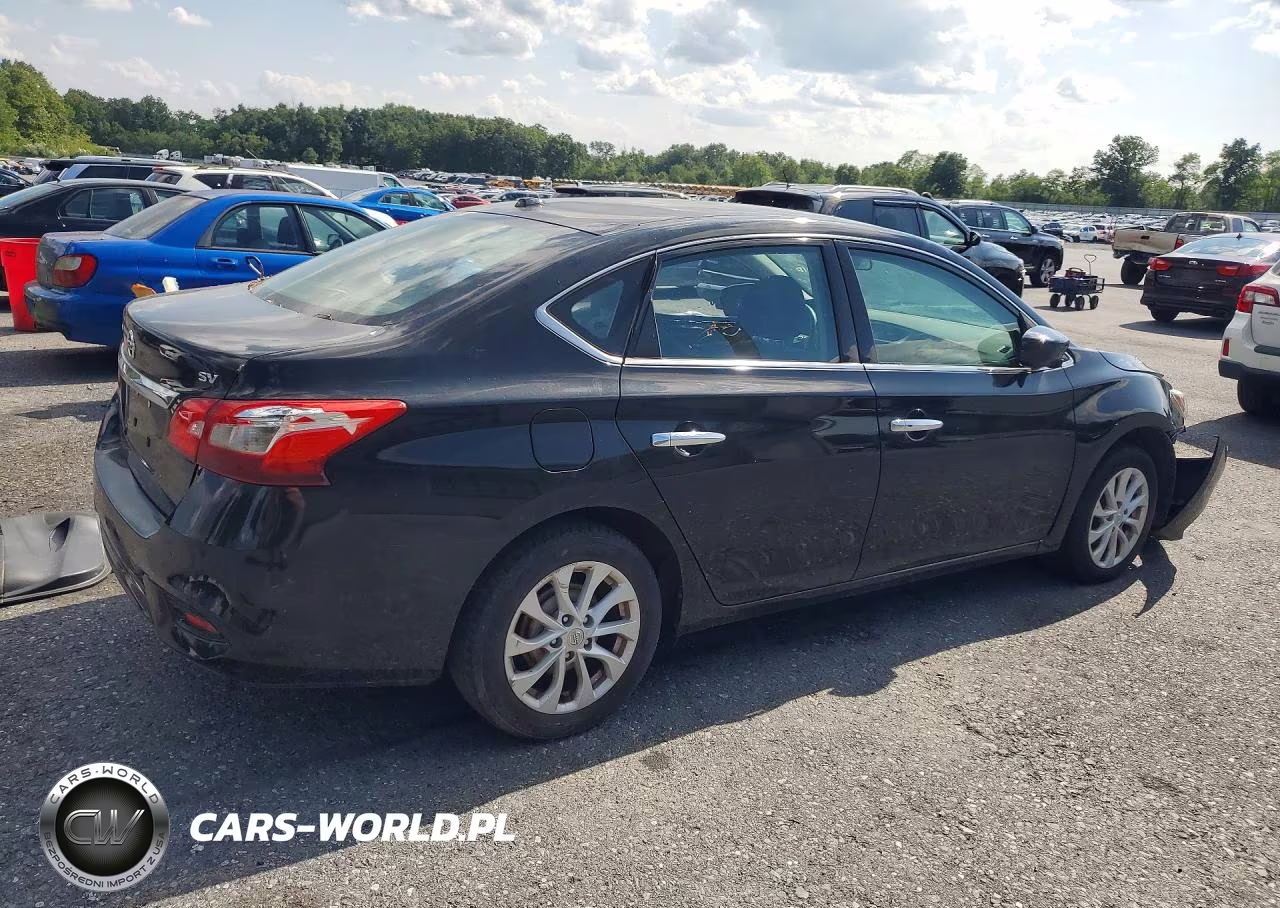 2019 Nissan Sentra Sv VIN:3N1AB7AP2KL604452 - 3