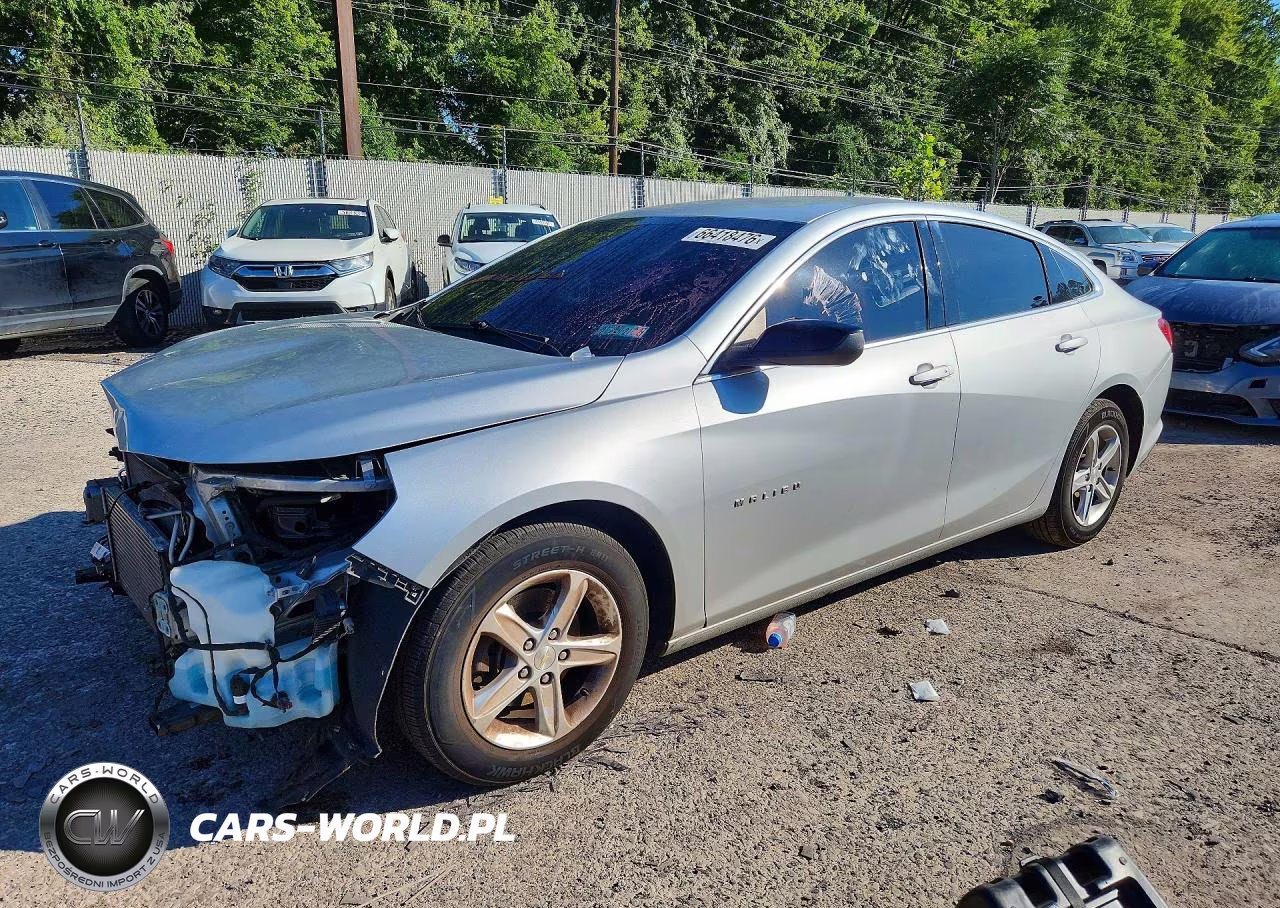 2019 Chevrolet Malibu Ls VIN:1G1ZC5ST0KF209721 - 1