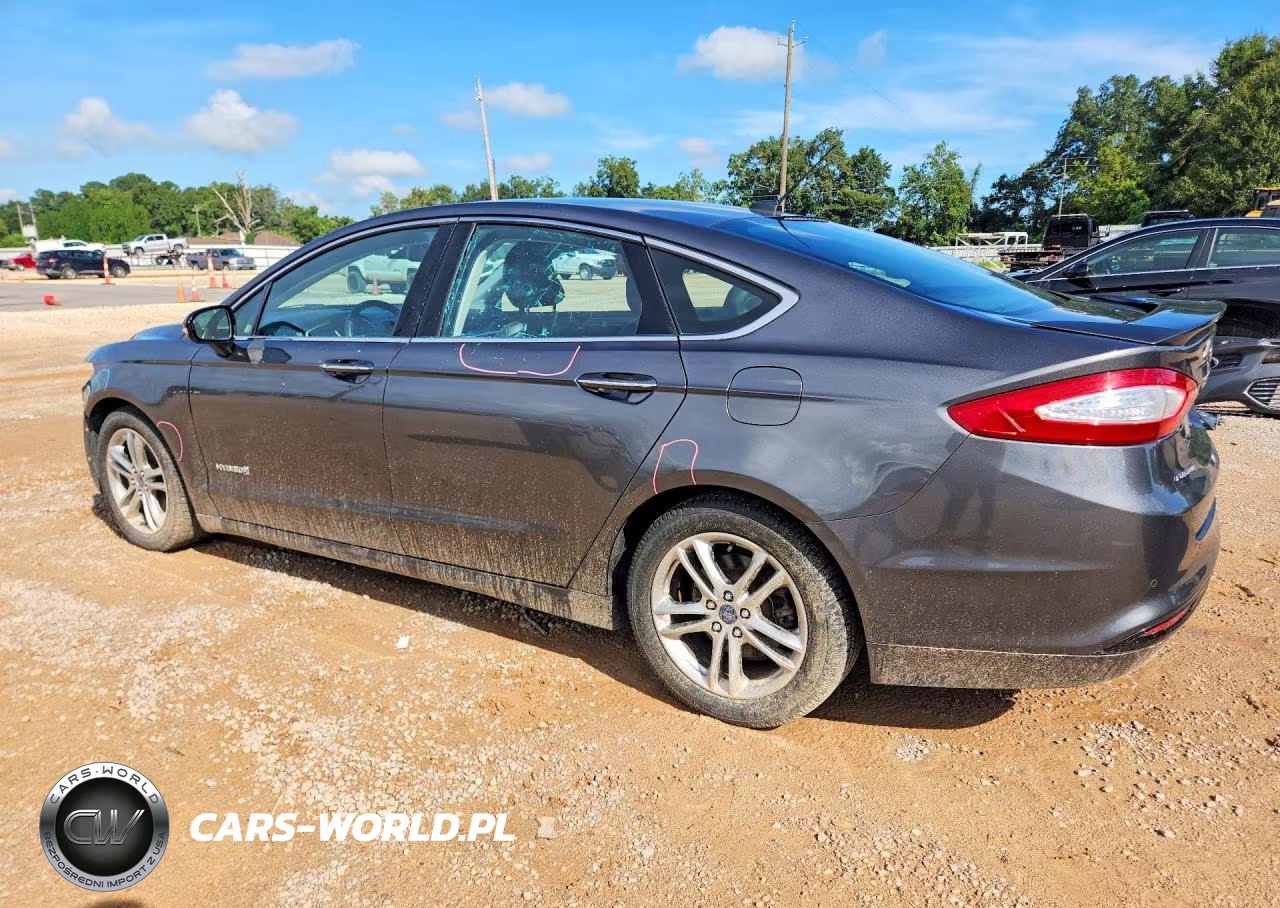 2015 Ford Fusion Titanium Hev VIN:3FA6P0RU9FR213782 - 2