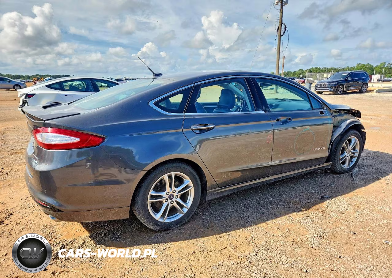 2015 Ford Fusion Titanium Hev VIN:3FA6P0RU9FR213782 - 3