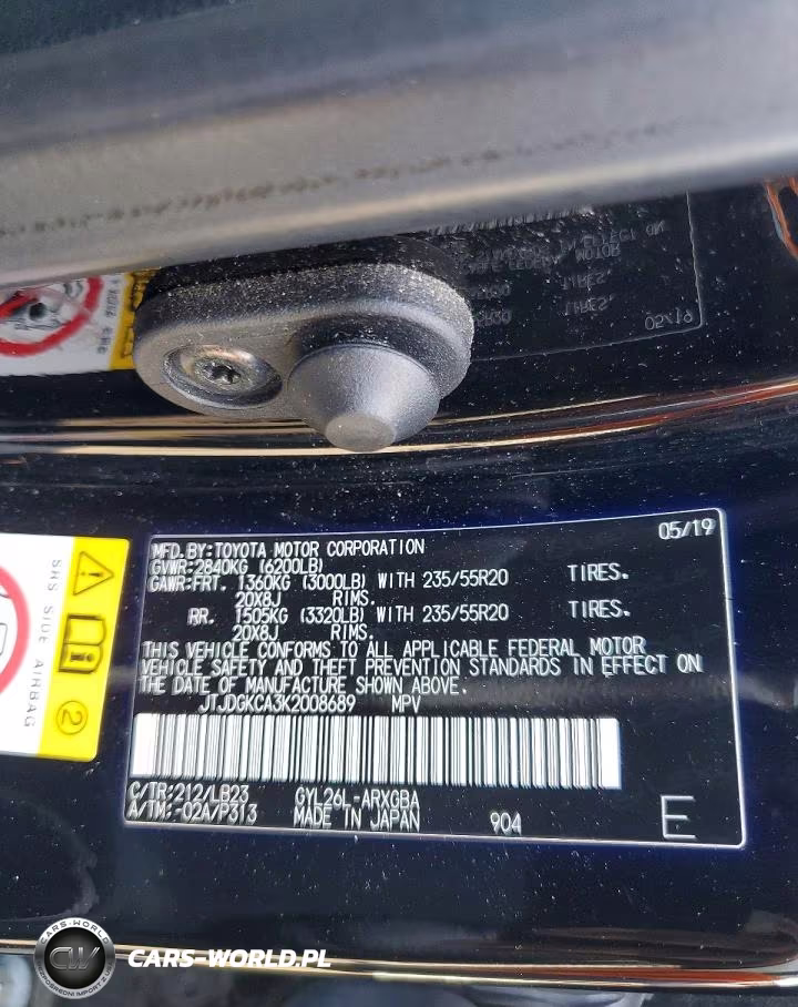 2019 Lexus Rx 450Hl Base VIN:JTJDGKCA3K2008689 - 13