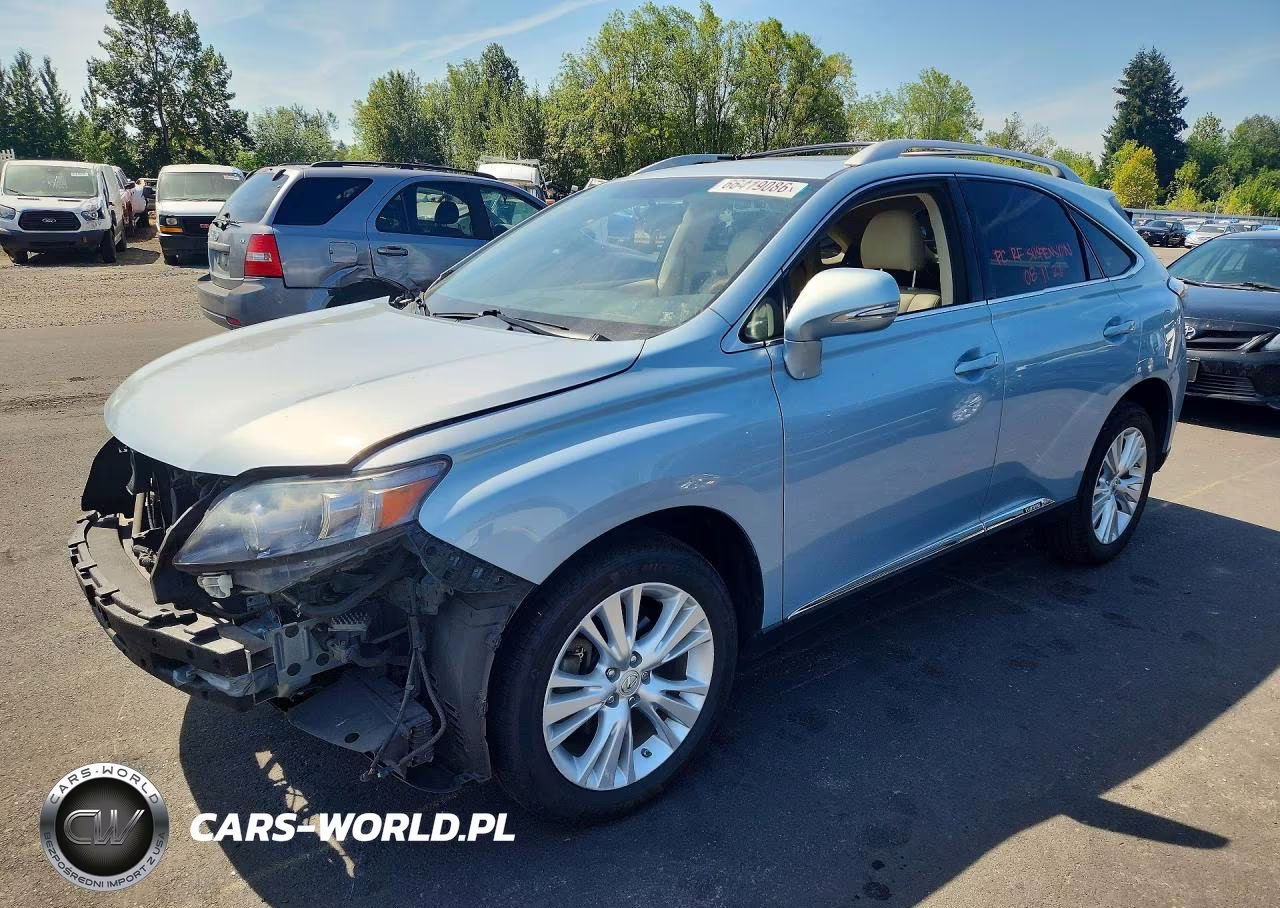 2010 Lexus Rx 450H VIN:JTJBC1BA8A2409331 - 1