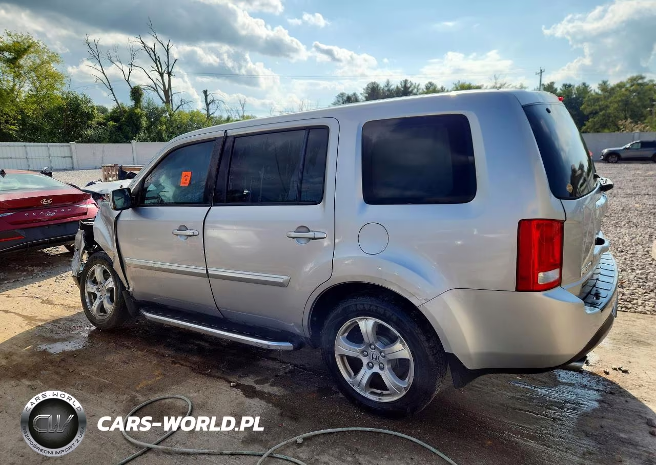 2015 Honda Pilot Exl VIN:5FNYF4H58FB045531 - 2