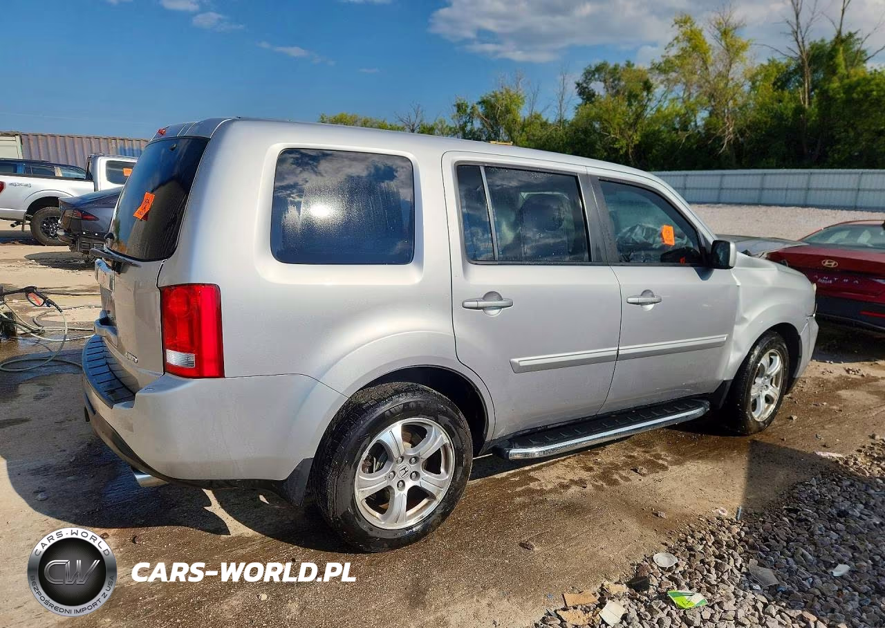 2015 Honda Pilot Exl VIN:5FNYF4H58FB045531 - 3