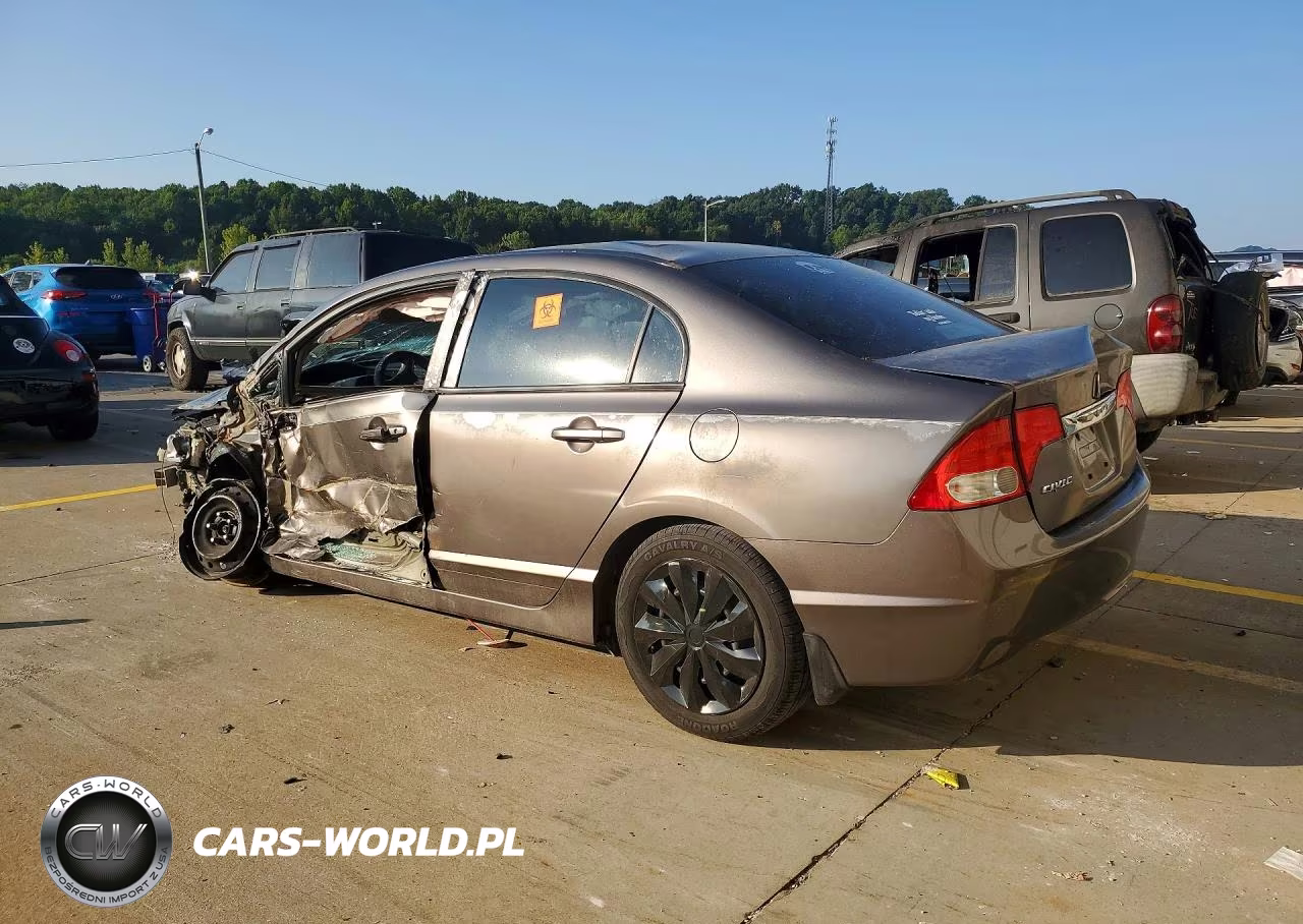 2010 Honda Civic Lx VIN:2HGFA1F57AH521876 - 2