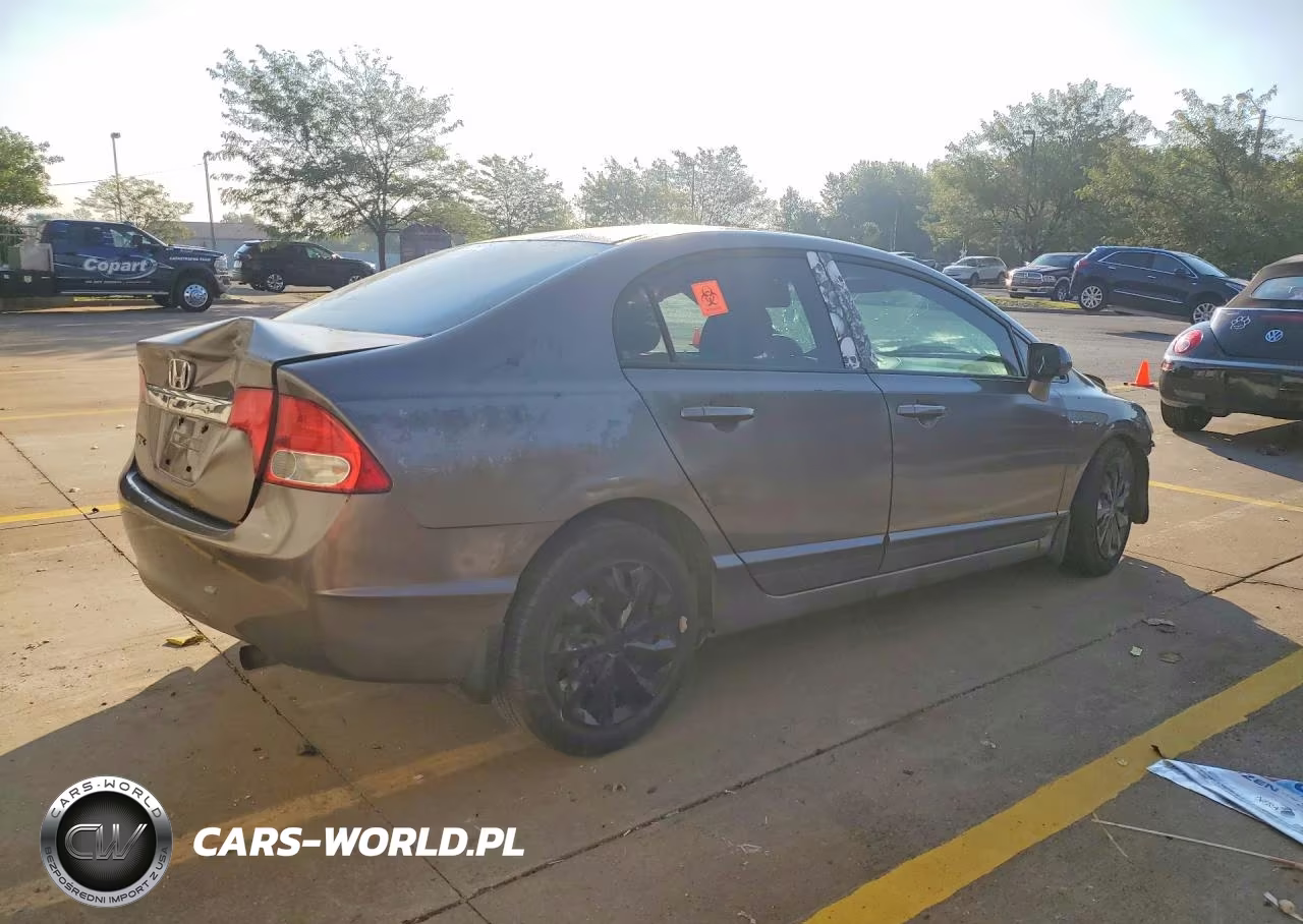 2010 Honda Civic Lx VIN:2HGFA1F57AH521876 - 3