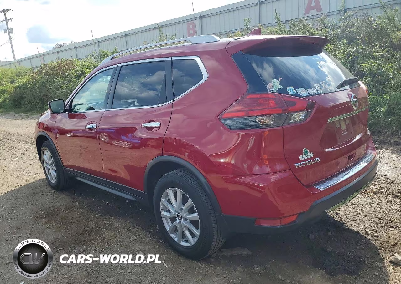 2017 Nissan Rogue Sv VIN:JN8AT2MV8HW284553 - 2